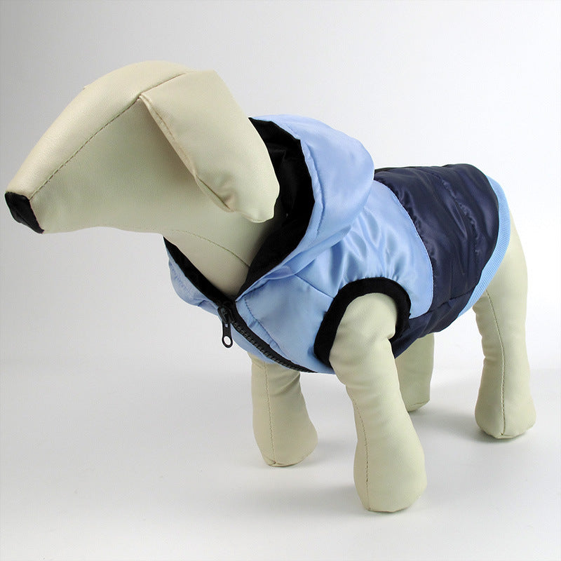HKM-643411 Hooded Cotton Coat for Pets - Warm and Comfortable Winter Wear