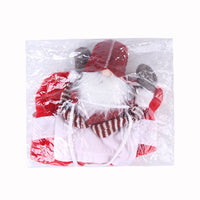 HKM-643411 Santa Claus Horse Riding Christmas Outfit for Pets - Flannel Costume with Velcro Closure