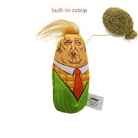 HKM-643411 Sound Plush Cat Teaser Toy Corn