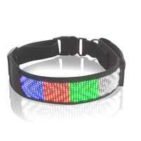 HKM-643667 LED Luminous Pet Collar with Mobile App Control and Music Sync Features