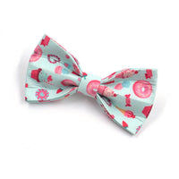 HKM-643795 Cute Cartoon Dog Collar and Leash Set with Bow in Macaron Colors