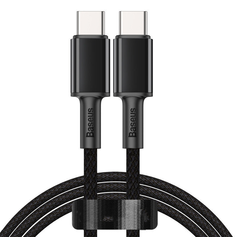 HKM-643859 High-Density Braided Type-C Flash Charging Data Cable - 1m & 2m Options