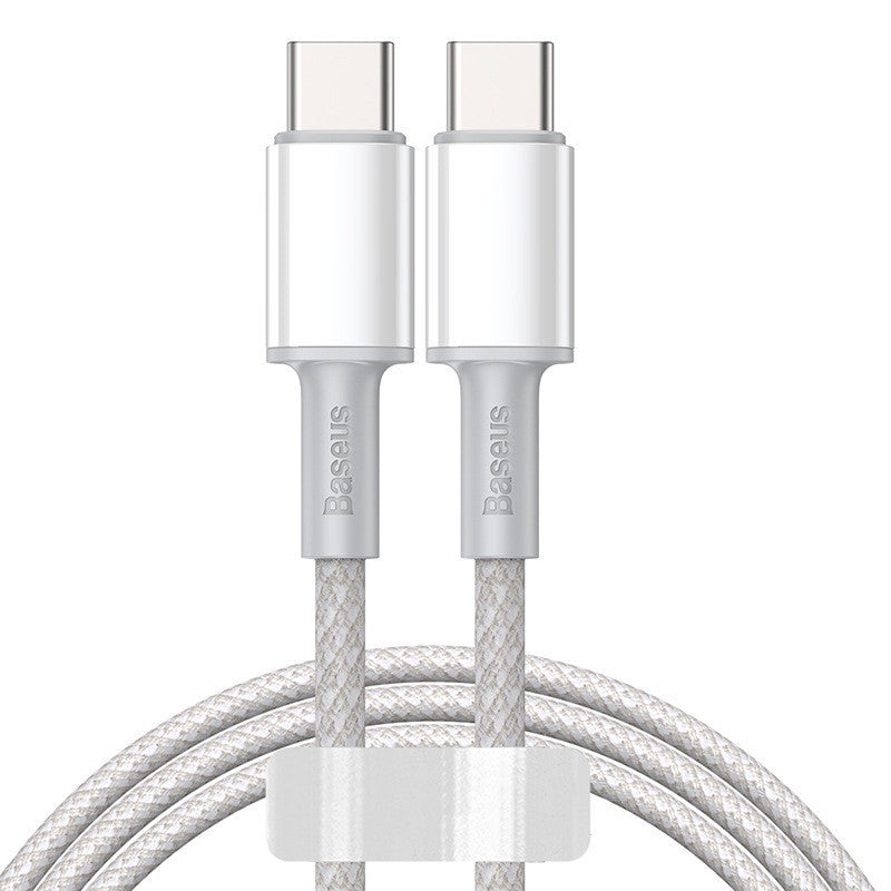 HKM-643859 High-Density Braided Type-C Flash Charging Data Cable - 1m & 2m Options
