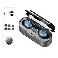 HKM-643859 TWS Wireless Bluetooth Headset with Power Display and Voice Control Functions