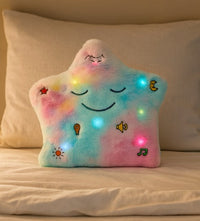 HKM-643923 Interactive Quran & Dua Pillow for Kids with LED Lights and Nasheeds