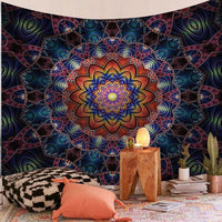 HKM-644115 Rectangular Plush Tapestry for Wall Decoration in Living Room, Bedroom, Study, and More