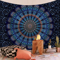 HKM-644115 Rectangular Plush Tapestry for Wall Decoration in Living Room, Bedroom, Study, and More