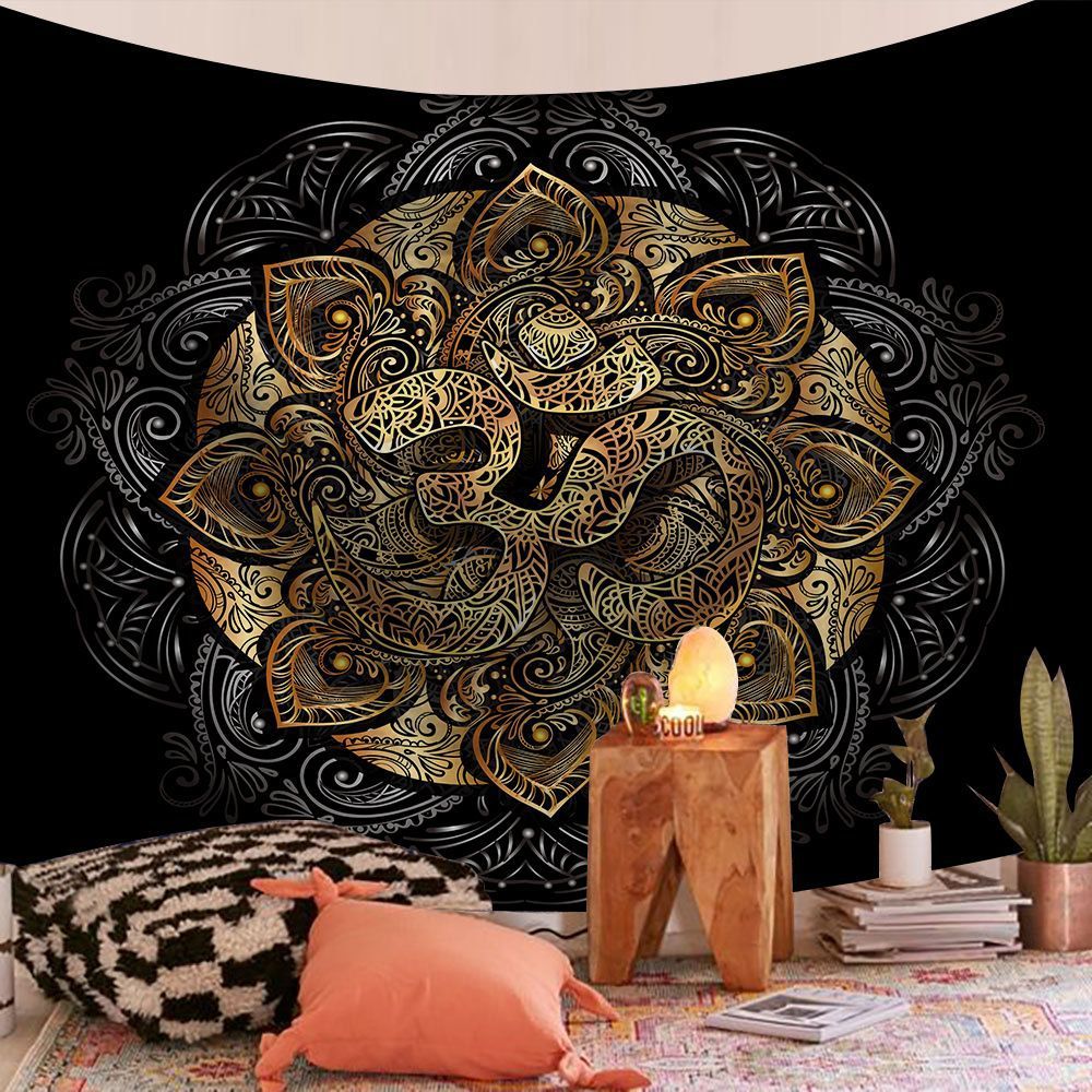 HKM-644115 Rectangular Plush Tapestry for Wall Decoration in Living Room, Bedroom, Study, and More