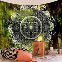 HKM-644115 Rectangular Plush Tapestry for Wall Decoration in Living Room, Bedroom, Study, and More