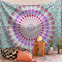 HKM-644115 Rectangular Plush Tapestry for Wall Decoration in Living Room, Bedroom, Study, and More