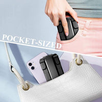 HKM-644179 Adjustable Cell Phone and Tablet Stand Holder for Desk, Ergonomic Design with Rubber Pads, Foldable Support for Viewing and Charging