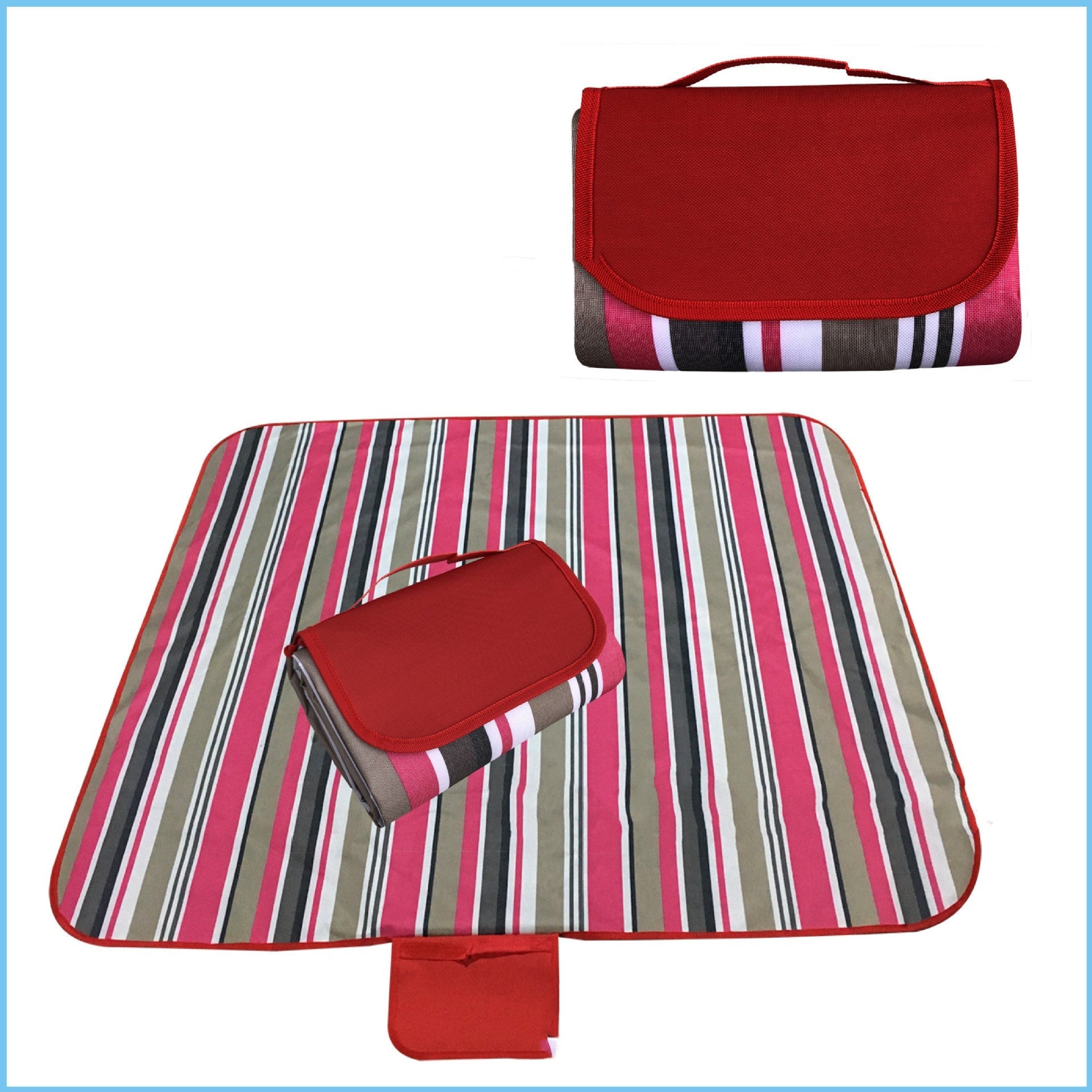 HKM-644499 Waterproof and Moistureproof Picnic Mat - 146x200cm Outdoor Essential