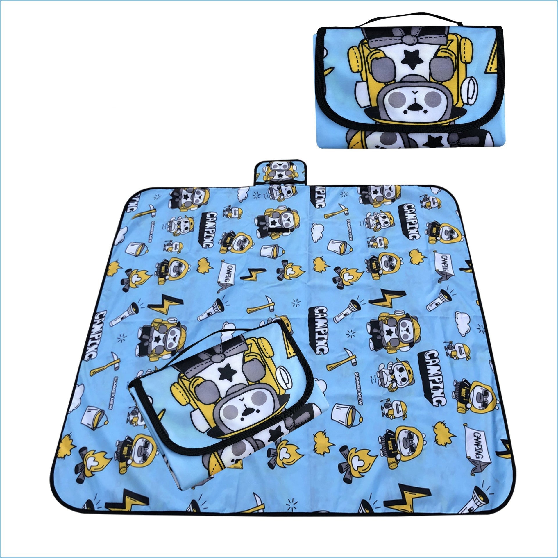 HKM-644499 Waterproof and Moistureproof Picnic Mat - 146x200cm Outdoor Essential