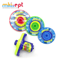 HKM-644755 3 Layer Kids Plastic Spinning Top Toy - ABS Material, Unisex, Ages 5-13