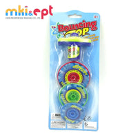 HKM-644755 3 Layer Kids Plastic Spinning Top Toy - ABS Material, Unisex, Ages 5-13