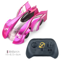 HKM-644947 Remote Control Wall-Climbing Stunt Car - 360° Rotating Drifting Vehicle for Indoor & Outdoor Fun
