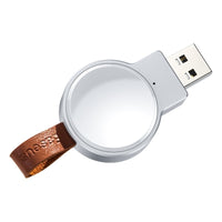 HKM-645139 Magnetic Wireless Charger for Apple Watch Series 4/3/2/1 - Fast USB Charging, Aluminum Alloy & Silicone Design