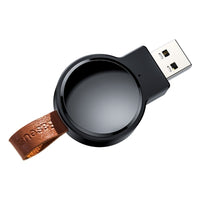 HKM-645139 Magnetic Wireless Charger for Apple Watch Series 4/3/2/1 - Fast USB Charging, Aluminum Alloy & Silicone Design