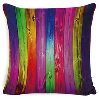HKM-645331 Colorful Cotton and Linen Pillowcase with Fashion Printing - 45x45cm