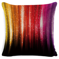 HKM-645331 Colorful Cotton and Linen Pillowcase with Fashion Printing - 45x45cm