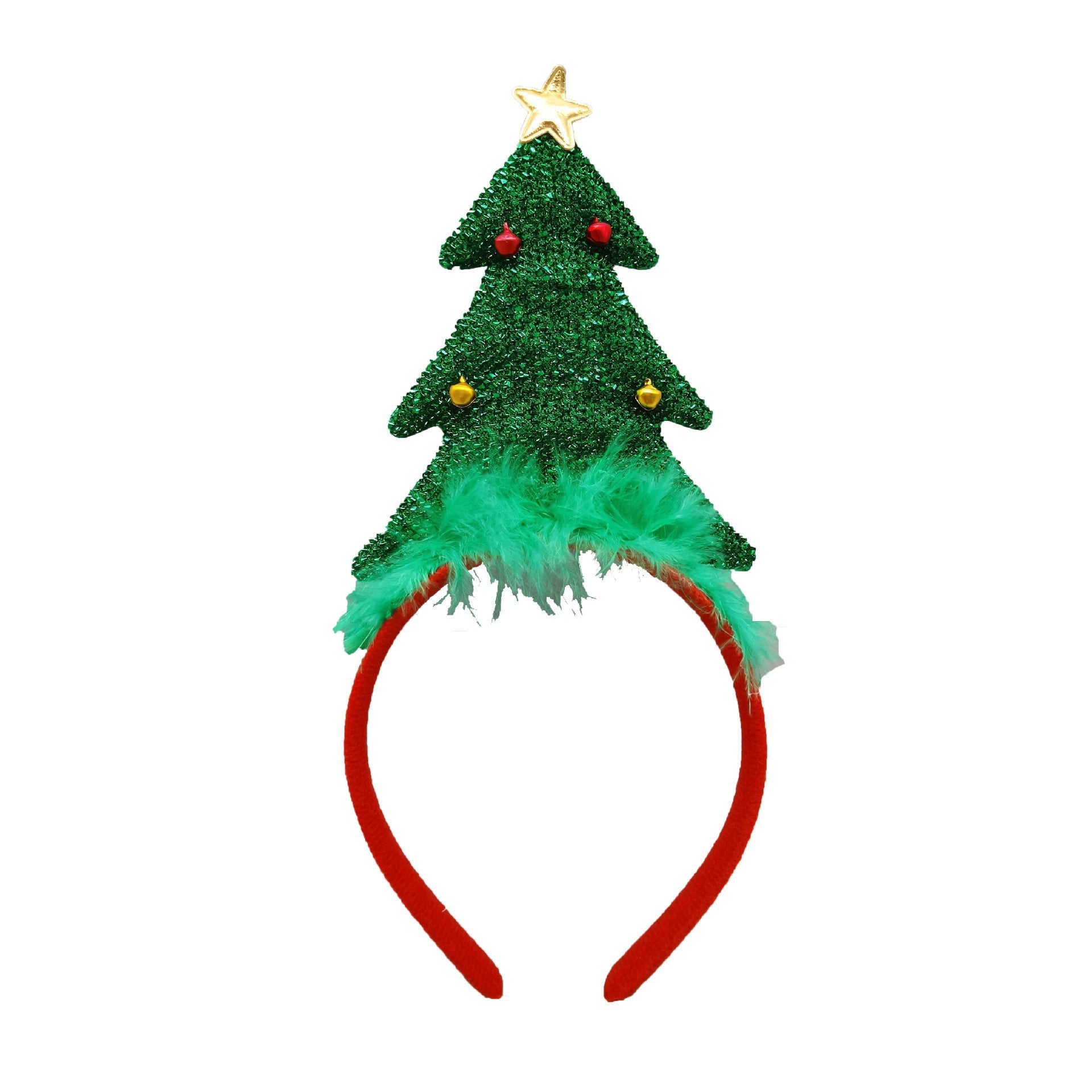 HKM-645395 Christmas Themed Headbands with Snowflakes and Antlers for Festive Celebration