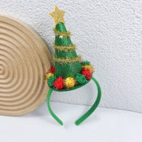 HKM-645395 Christmas Themed Headbands with Snowflakes and Antlers for Festive Celebration