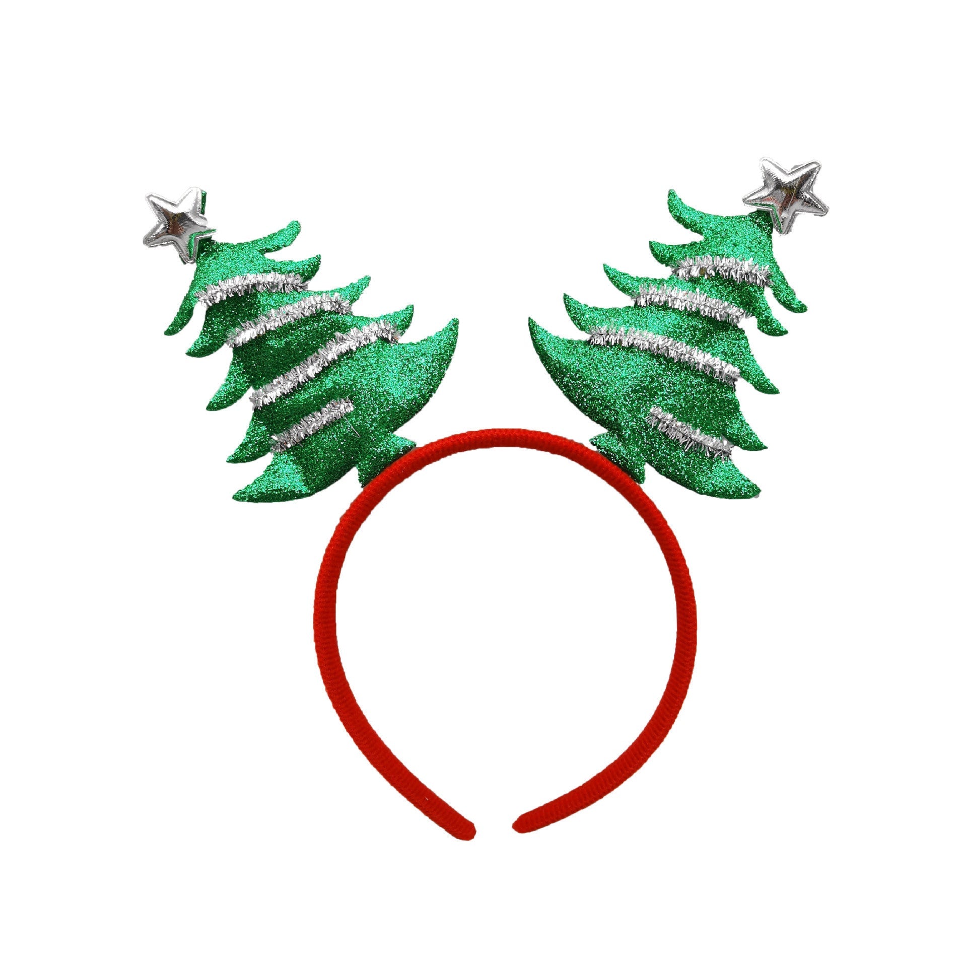 HKM-645395 Christmas Themed Headbands with Snowflakes and Antlers for Festive Celebration