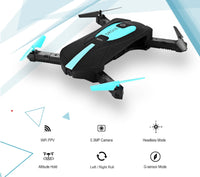 HKM-645459 Compact Foldable Drone with 720P WiFi Camera and Altitude Hold Function