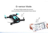 HKM-645459 Compact Foldable Drone with 720P WiFi Camera and Altitude Hold Function
