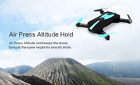 HKM-645459 Compact Foldable Drone with 720P WiFi Camera and Altitude Hold Function