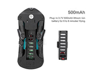 HKM-645459 Compact Foldable Drone with 720P WiFi Camera and Altitude Hold Function