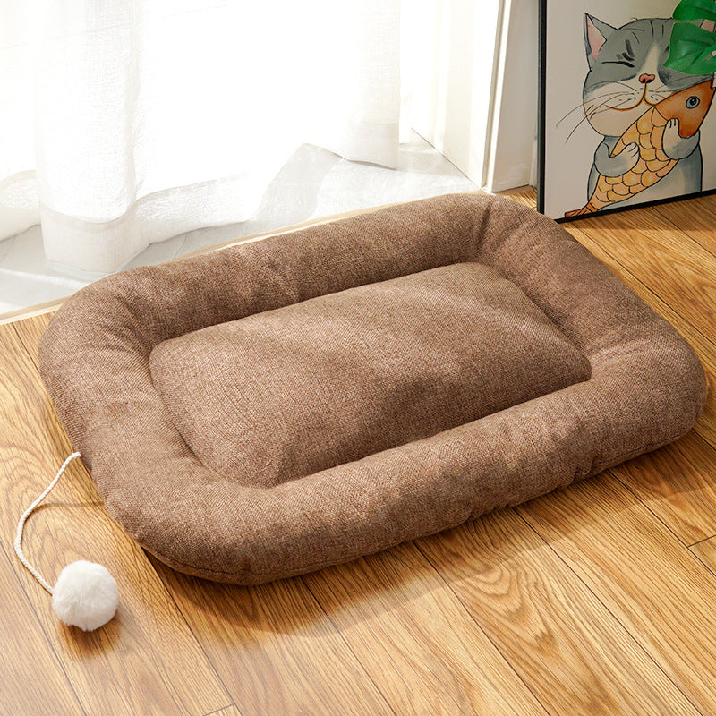 HKM-645459 Universal Summer Dog Bed Cushion for Small and Medium Dogs - Multiple Sizes Available