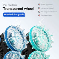 HKM-645523 Gesture Sensor Amphibious RC Stunt Car with Light-Up Wheels and Remote Control, 50m Range, Indoor/Outdoor Use