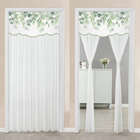 HKM-645651 Non Perforated Magic Tape Double-layer Blackout Curtain - Polyester, Multiple Sizes and Designs Available