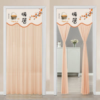HKM-645651 Non Perforated Magic Tape Double-layer Blackout Curtain - Polyester, Multiple Sizes and Designs Available
