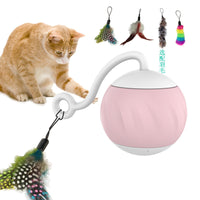 HKM-645715 Electric Cat Pets Toy Smart Funny Cat Luminous Ball Pet Products