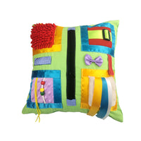 HKM-645779 Sensory Memory Pillow for Dementia Patients - Red, Green, Blue, 45cm Polyester Rehabilitation Aid