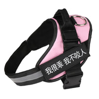 HKM-645907 Adjustable Nylon Dog Harness - Chest Strap for Various Sizes (XS-XXL)