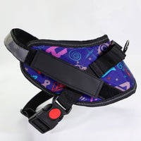 HKM-645907 Adjustable Nylon Dog Harness - Chest Strap for Various Sizes (XS-XXL)