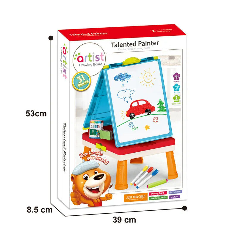 HKM-645907 Multifunctional Colorful Double-Sided Drawing Board for Kids - EPT573324