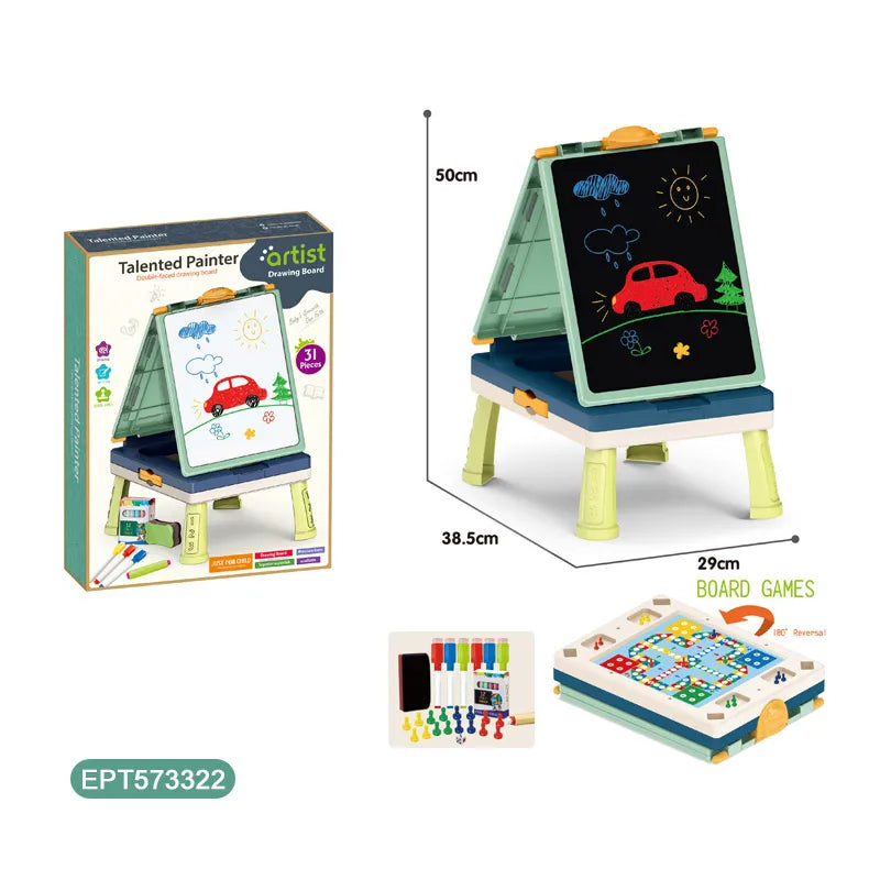 HKM-645907 Multifunctional Colorful Double-Sided Drawing Board for Kids - EPT573324