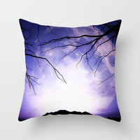 HKM-646483 Halloween-Themed Printed Throw Pillow Cushion Cover - 45x45cm, Various Designs Available