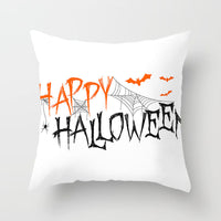 HKM-646483 Halloween-Themed Printed Throw Pillow Cushion Cover - 45x45cm, Various Designs Available