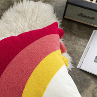 HKM-646547 Cotton Geometric Abstract Sofa Cushion Back Pillow for Living Room Chair