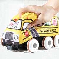 HKM-646675 Soft RC Cloth Car Toy with Play Mat - Washable Remote Control Police Car for Ages 5 and Up