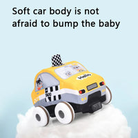 HKM-646675 Soft RC Cloth Car Toy with Play Mat - Washable Remote Control Police Car for Ages 5 and Up