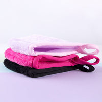 HKM-646675 Superfine Flannel Makeup Remover Gloves - Gentle Cleaning for Flawless Skin