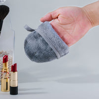 HKM-646675 Superfine Flannel Makeup Remover Gloves - Gentle Cleaning for Flawless Skin