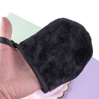 HKM-646675 Superfine Flannel Makeup Remover Gloves - Gentle Cleaning for Flawless Skin
