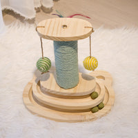 HKM-646867 Cat Scratcher Interactive Maze Ball Toy